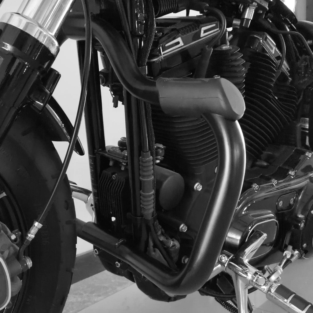 Motorcycle Rods, Leg Guard, Shock Resistant, Engine Guard, Black, for Harley Davidson Sportster 883 Iron (XL 883N) from 2009 to 2017 Motorcycle Rods, Leg Guard, Shock Resistant, Engine Guard, Black, for Harley Davidson Sportster 883 Iron (XL 883N) from 2009 to 2017