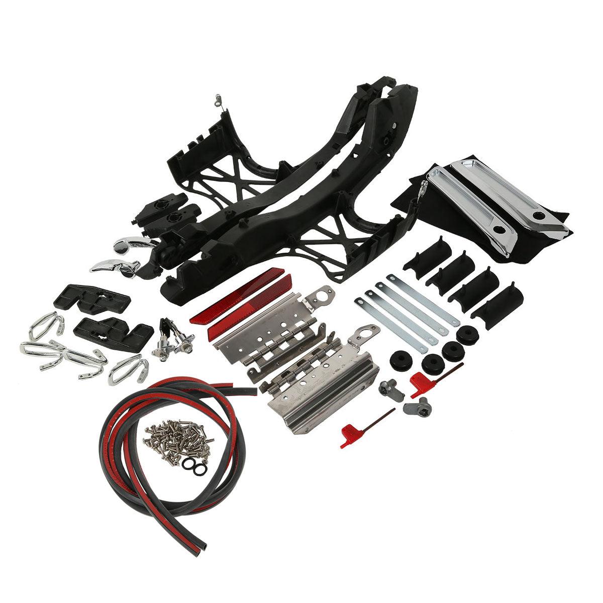 TCMT One Touch Opening Saddlebag Lid Latch Hardware Kit Fit