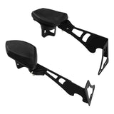 TCMT Passenger Arm Rests & Adjustable Drink Holders Fit For Harley Touring '97-'13 Tour Pack - TCMT