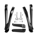 TCMT Passenger Foot Pegs Footrest Bracket Set Fit For Yamaha YZF R1 '04-'08