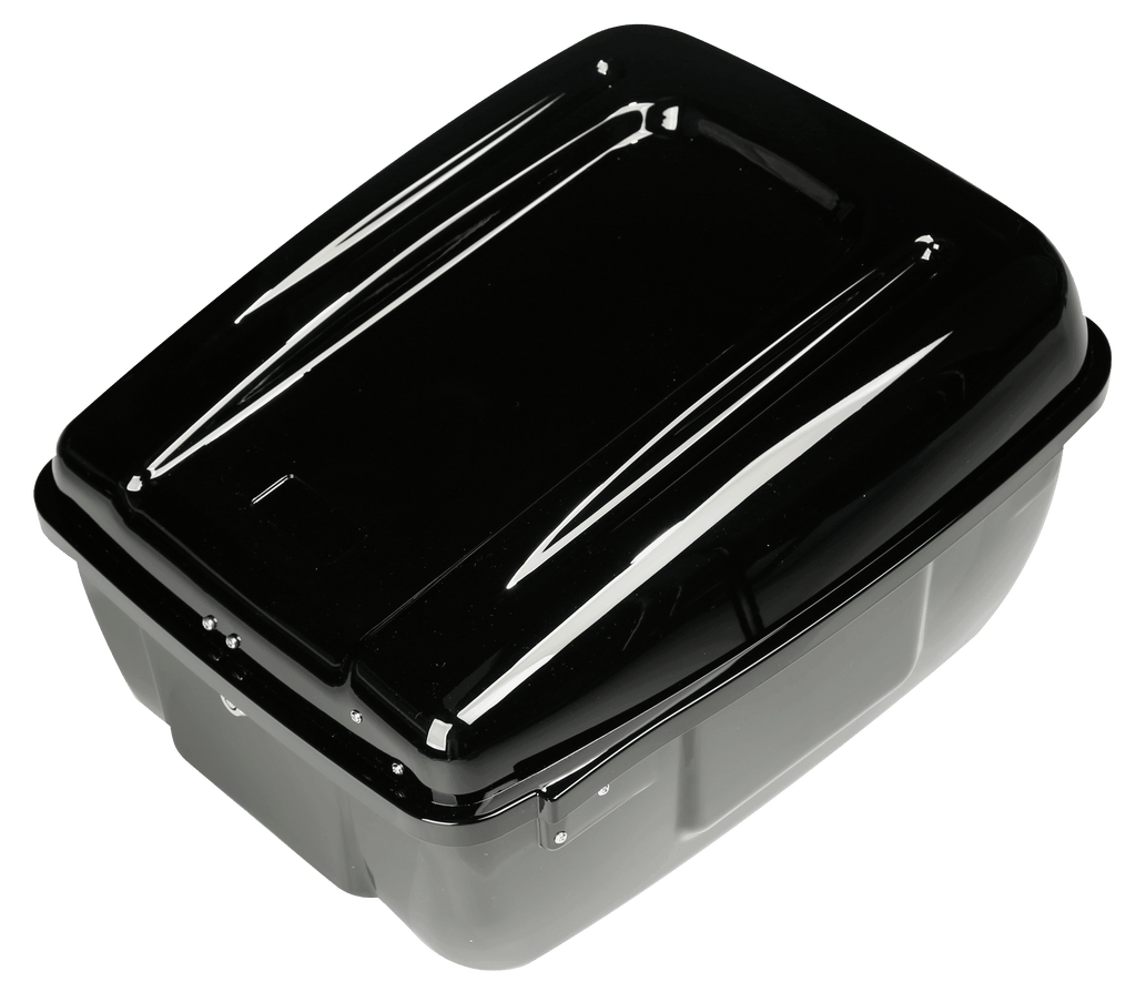 TCMT King Tour Pack - Respaldo Envolvente Para Maletero Desmontable, Estante De Montaje De Dos Niveles Para Harley Touring Road King Road Street TCMT King Tour Pack - Respaldo Envolvente Para Maletero Desmontable, Estante De Montaje De Dos Niveles Para Harley Touring Road King Road Street