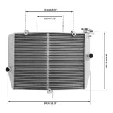TCMT Radiator Engine Cooler Cooling Fit For Kawasaki Ninja ZX-6R ZX6R '13-'23 - TCMT
