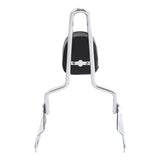 TCMT Rear Detachable Backrest Chrome Sissy Bar Pad Fit For Harley Dyna '06-'17 - TCMT