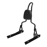 TCMT Rear Detachable Backrest Chrome Sissy Bar Pad Fit For Harley Dyna '06-'17 - TCMT