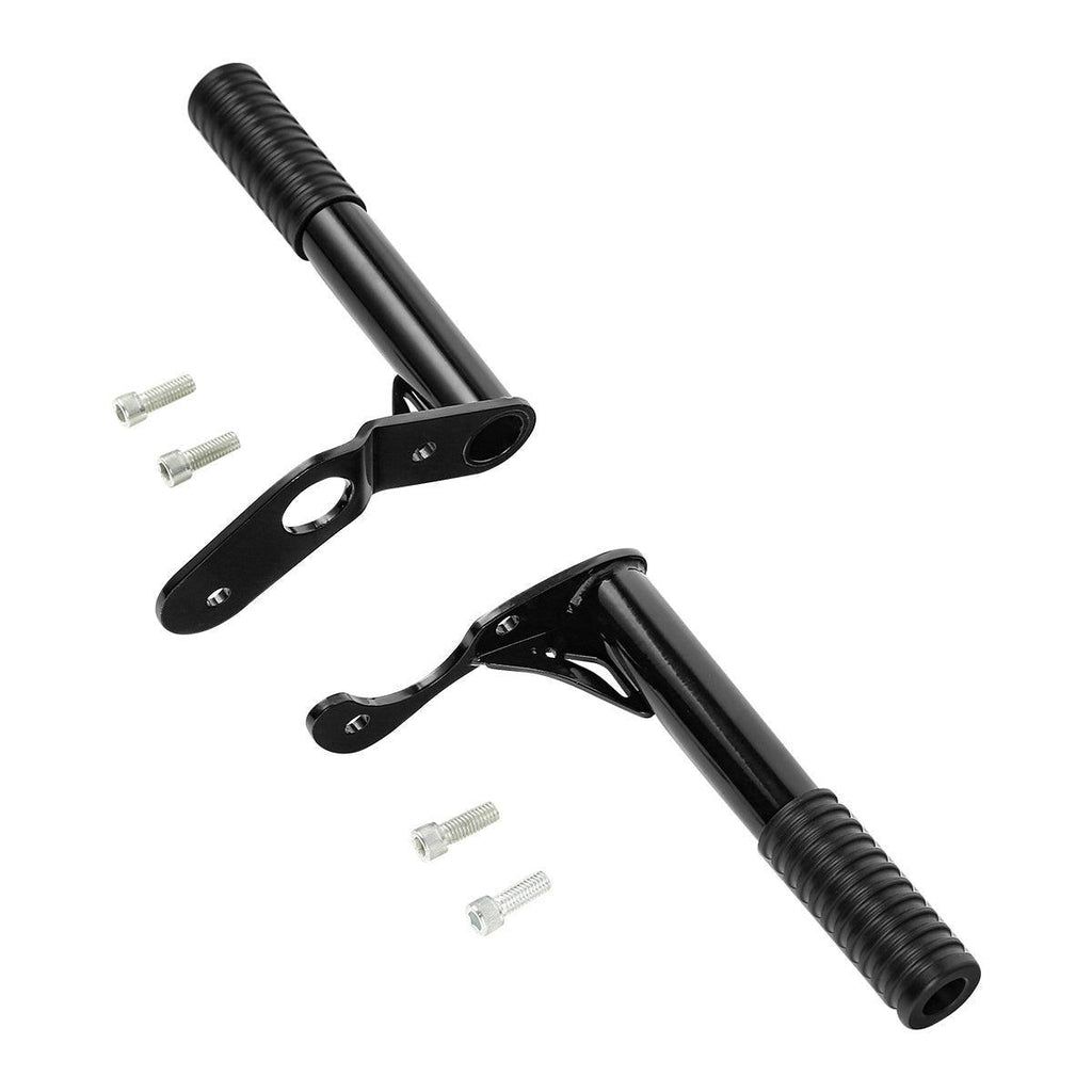 Motorfiets Voetsteunen, Paar Voetsteunen Klem Voetsteunbevestiging voor 1 Inch Motor Crash Bar Guard Motorfiets Pedaal (Zwart Motorfiets Voetsteunen, Paar Voetsteunen Klem Voetsteunbevestiging voor 1 Inch Motor Crash Bar Guard Motorfiets Pedaal (Zwart