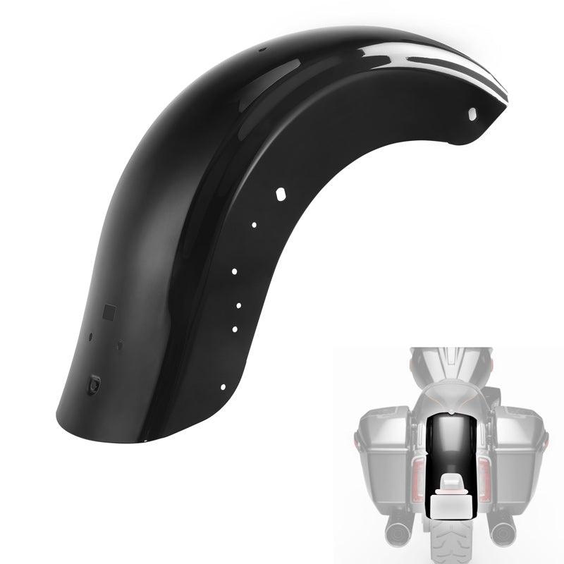 Borse Laterali Rigide TCMT Estese 5'' Per Harley Touring 1994-2013 - Coperchi Inclusi, Finitura Velocity Red Sunglo, ABS - 4