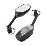 TCMT Rear Mirrors Turn Signal Fit For SUZUKI GSXR1000 '05-'15 GSXR600/750 '06-'21 - TCMT