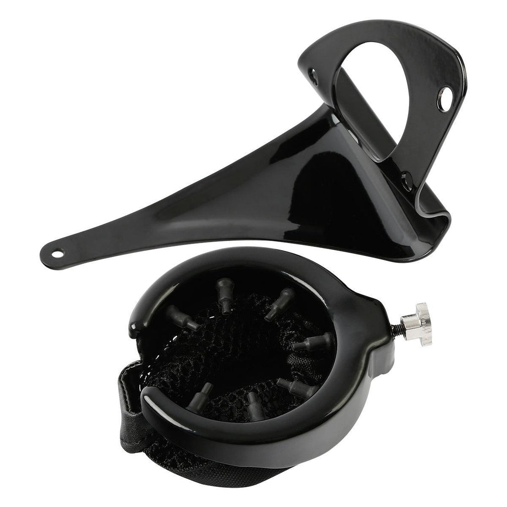 TCMT Chrome Rear Passenger Drink Cup Holder For Harley Touring (Electra/Road Glide) 2014-2022
