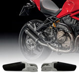 TCMT Rear Passenger Foot Pegs Footrests Fit For Ducati Monster 821 '15-'21 - TCMT