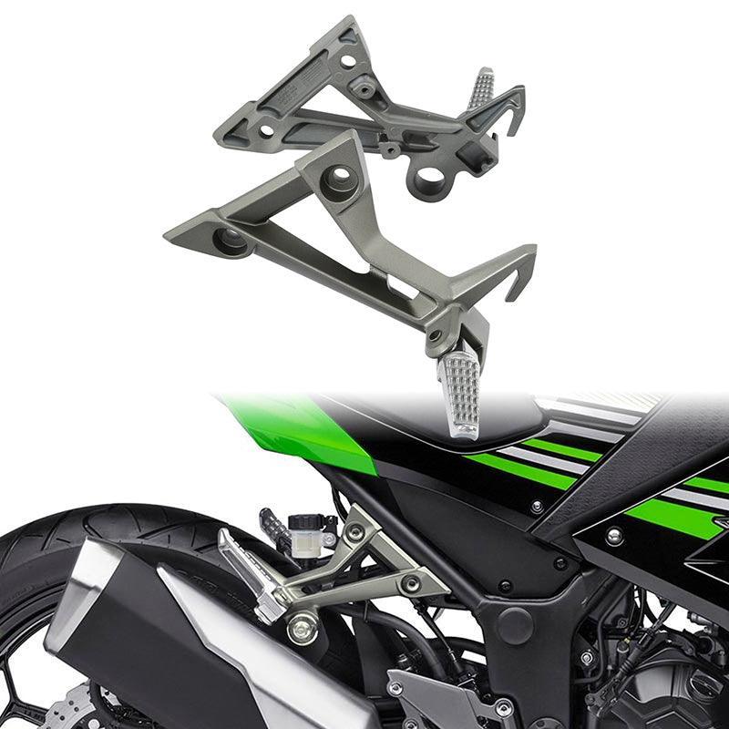 TCMT Rear Passenger Footpegs Peg Bracket Fit For Kawasaki Ninja