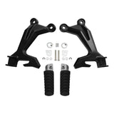 TCMT Rear Passenger Footrests Foot Peg Brackets Fit For Kawasaki Ninja 650 Z650 '17-'23 - TCMT