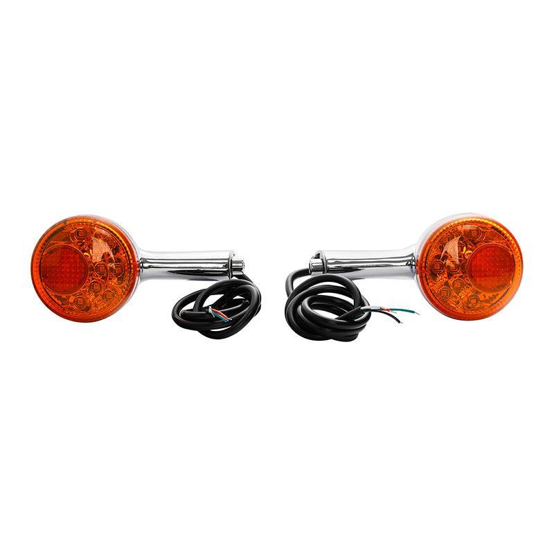 thumbnail image 2 of TCMT Amber LED Rear Turn Signals For Harley Sportster XL883 XL1200 48 1992-2022 2 of 5