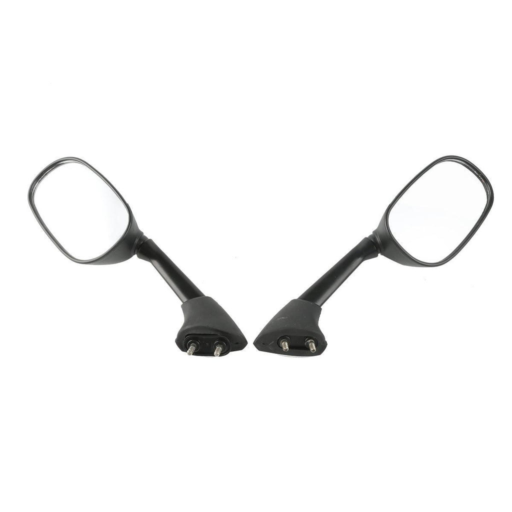 Paire De Rétroviseurs Sport Moto Noirs – Compatible Yamaha YZF R1 1998-2001, R6 1999-2005, R6S 2006-2008 – Style Racing & Visibilité Optimale