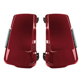 TCMT Red Hard Saddlebags For Harley Touring '94-'13 - TCMT