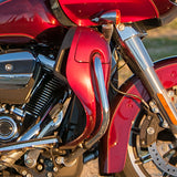 TCMT Red Lower Vented Fairing Fit For Harley Touring '83-'13 - TCMT