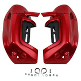 TCMT Red Lower Vented Fairing Fit For Harley Touring '83-'13 - TCMT