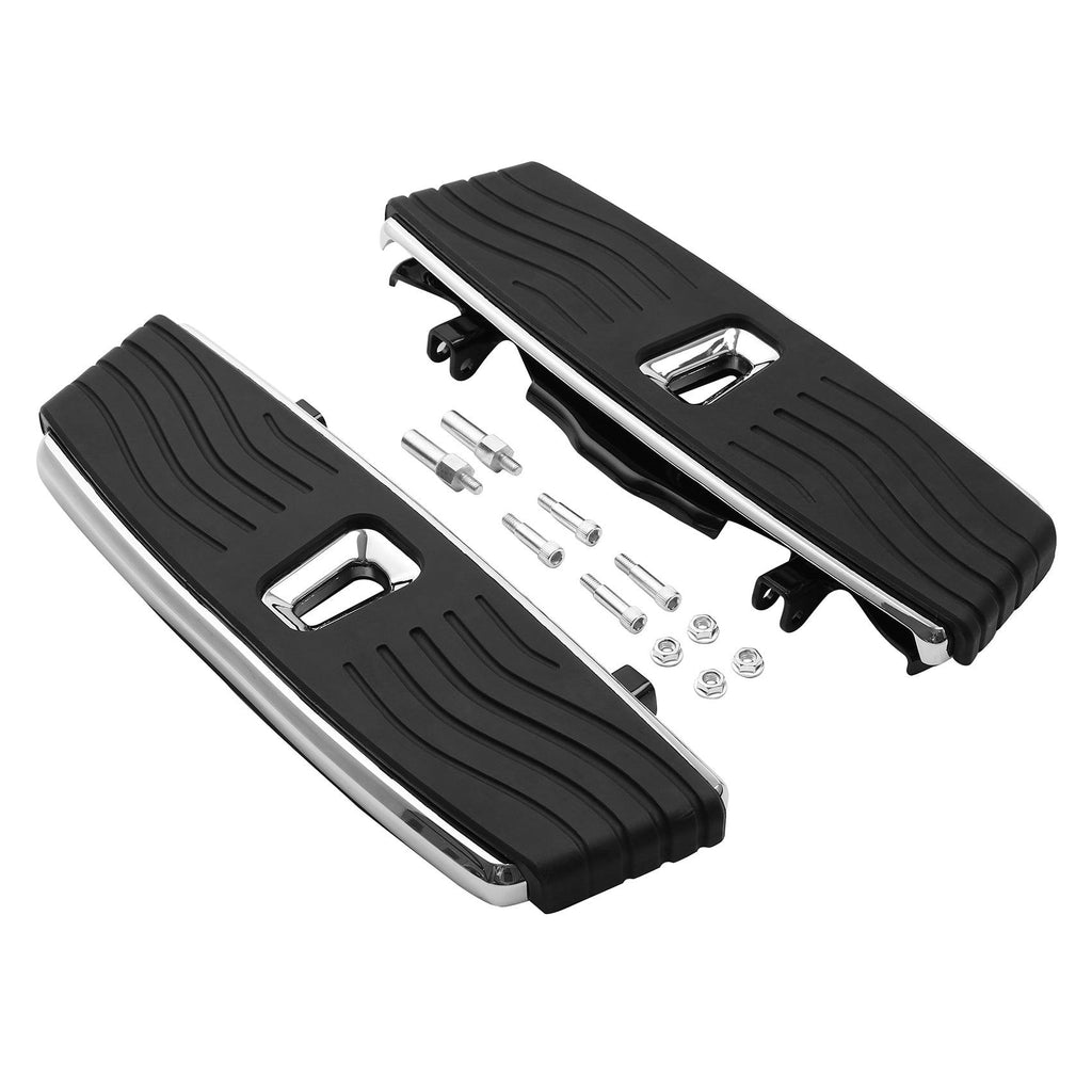 TCMT Rider Driver Footboard FloorBoard Fit For Harley Touring Electra Glide Street Glide Road Glide Road King 1986-2022, Softail 1986-2017 - TCMT