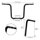 TCMT Rise 1-1/4" Ape Hanger Handlebar Fit For Harley Sportster XL XL883 XL1200 Custom - TCMTMOTOR