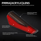 TCMT Saddlebag LED Brake Turn Tail Lights Fit For Harley CVO Road Street Glide '23-'26 - TCMT
