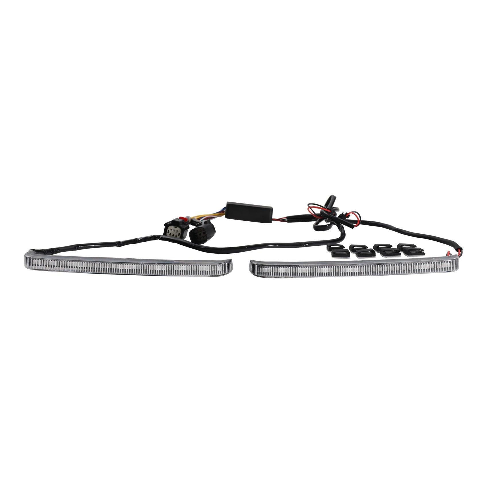 TCMT Saddlebags Auxiliary Warning Light Fit For Harley