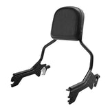 TCMT Sissy Bar Backrest Luggage Rack Fit For Harley Fat Boy FLFBS FXBR '18-'23 - TCMT