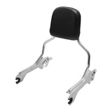 TCMT Sissy Bar Backrest Luggage Rack Fit For Harley Fat Boy FLFBS FXBR '18-'23 - TCMT