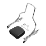 TCMT Sissy Bar Backrest Luggage Rack Fit For Harley Fat Boy FLFBS FXBR '18-'23 - TCMT