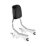 TCMT Sissy Bar Backrest Upright Pad Fit For Harley Softail Slim Heritage Classic Street Bob Deluxe '18-'23 - TCMT