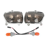 TCMT Smoke Front Turn Signal Lights Fit For Honda Goldwing 1800 '01-'17, F6B '13-'15