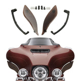 TCMT Smoked Side Wings Air Deflectors Fit For Harley Electra Street Glide '14-'23 - TCMT
