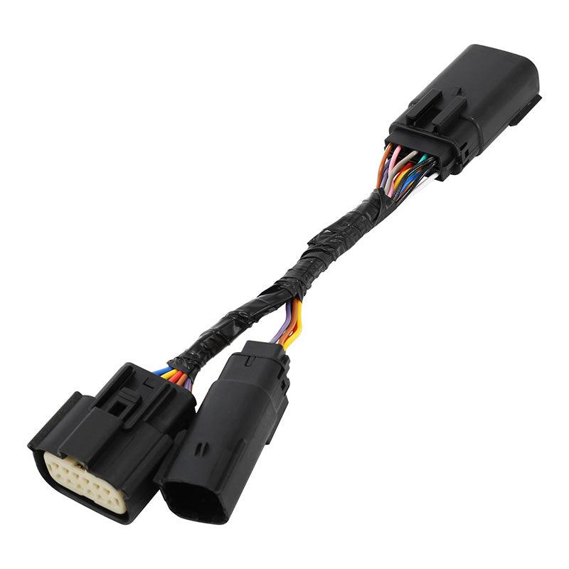 TCMT Trunk 12Pin to 6Pin Wire Harness Adapter Fit For Harley