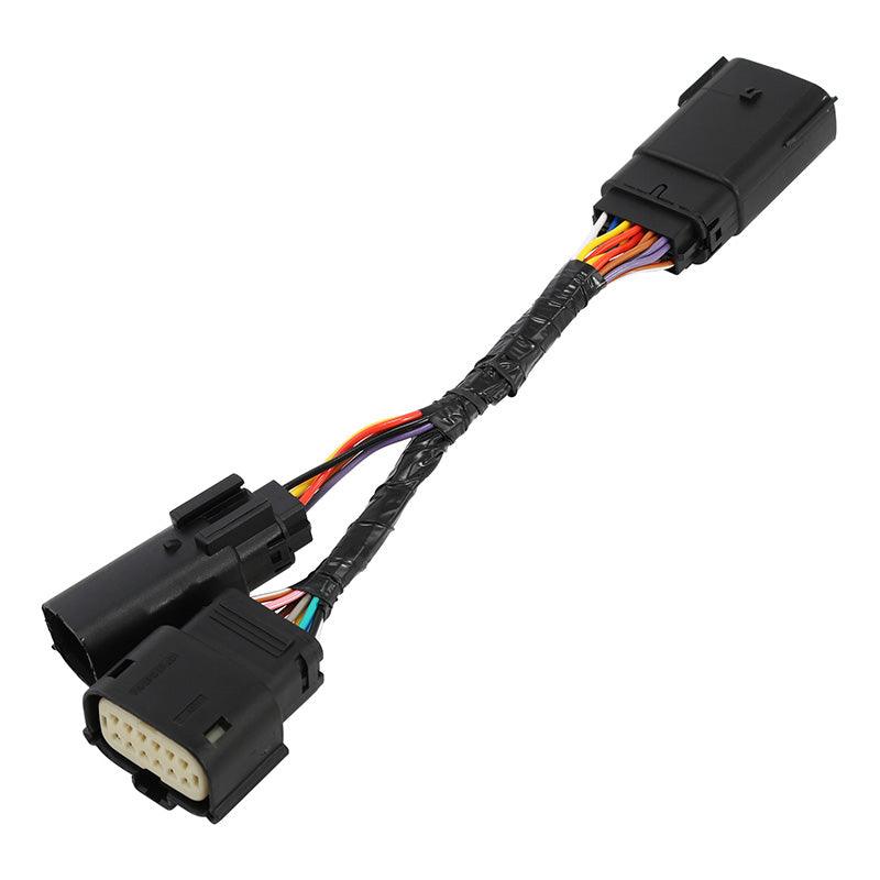 TCMT Trunk 12Pin to 6Pin Wire Harness Adapter Fit For Harley