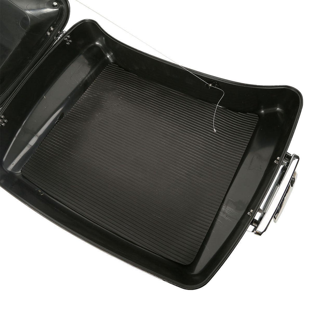 Motorcycle King Trunk Carpet Liner For Harley Tour Pak Touring Road King Road Glide Electra Street Motorcycle King Trunk Carpet Liner For Harley Tour Pak Touring Road King Road Glide Electra Street