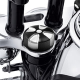 TCMT Triple Tree Top Upper Fork Nut Bolt Cover Fit For Harley Sportster XL '09-'13 - TCMT