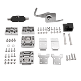 TCMT Trunk Hardware Latches Hinges Lock Fit For Harley Touring '88-'13 Tour Pack - TCMT