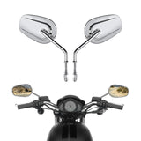TCMT Universal 8mm Threaded Rear View Mirrors Fit For Harley Touring Road Electra Glide Softail Dyna - TCMTMOTOR