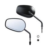 TCMT Universal 8mm Threaded Rear View Mirrors Fit For Harley Touring Road Electra Glide Softail Dyna - TCMTMOTOR