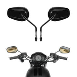 TCMT Universal 8mm Threaded Rear View Mirrors Fit For Harley Touring Road Electra Glide Softail Dyna - TCMTMOTOR