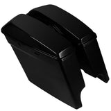 TCMT  4" Extended Stretched Hard Saddlebags Fit For Harley Touring 2014-2022 Unpainted - TCMTMOTOR