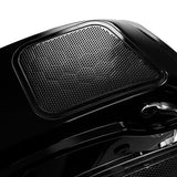 TCMT 4" Extended Stretched Hard Saddlebags 6"x9" CVO Speaker Lids Fit For Harley Touring 2014-2022 Glossy Black - TCMTMOTOR