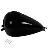 TCMT Vivid Black 6gal. Gallon Fuel Gas Tank Fit For Harley CVO Street Glide FLHXSE - TCMT