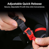 TCMT Vivid Black DOT Full Face Motorcycle Helmet w/Dual Visor Extra Tinted Shield Bluetooth Ready - TCMT