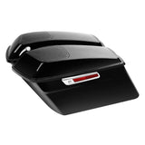 TCMT Hard Saddlebags 6"x9" Speaker Lids Fit For Harley Touring 2014-2022 Glossy Black - TCMTMOTOR