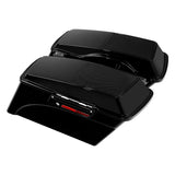 TCMT Hard Saddlebags 6"x9" Speaker Lids Fit For Harley Touring 1993-2013 Glossy Black - TCMTMOTOR