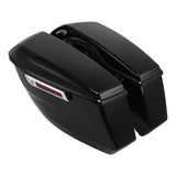 TCMT Vivid Black Hard Saddlebags Fit For Harley CVO Road Glide Street Glide '23-'25 - TCMT