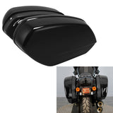 TCMT Vivid Black Hard Saddlebags Fit For Harley Fat Boy Breakout '18-'23 - TCMT