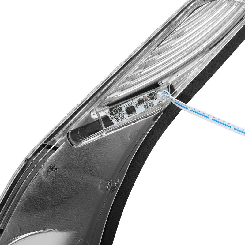 TCMT Windshield Trim & Light Fit For Honda Goldwing GL1800 '01-'17 F6B